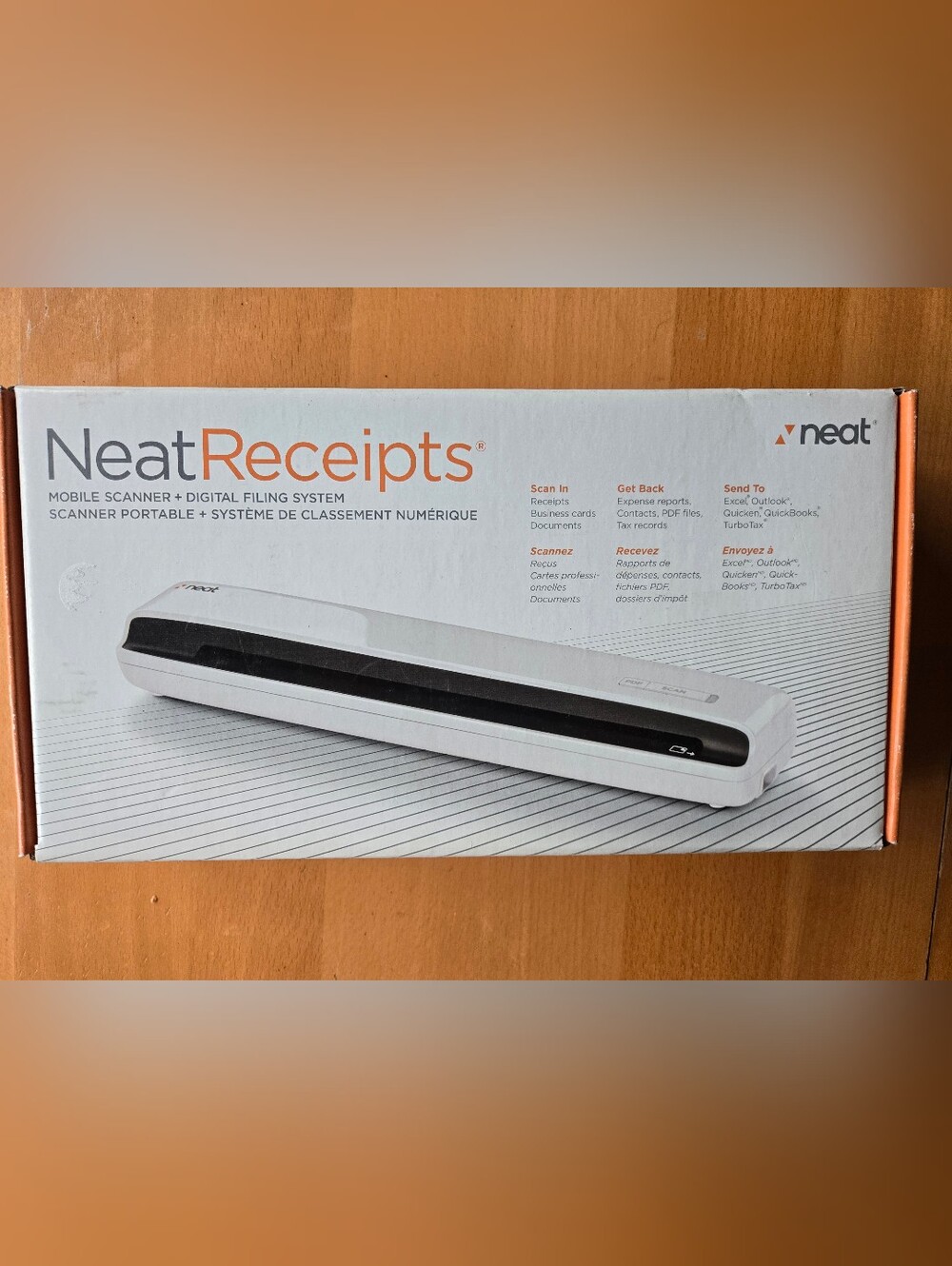 NeatReceipts Mobile Scanner - White
